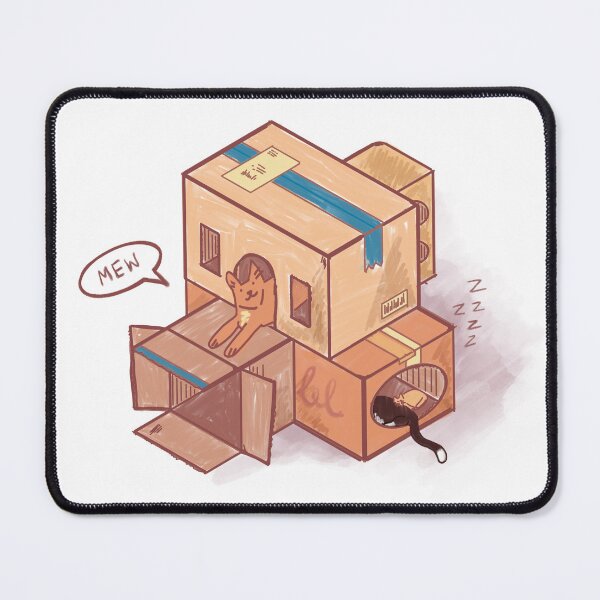 Item preview, Cat Box Fort designed and sold by Shelby Olson.