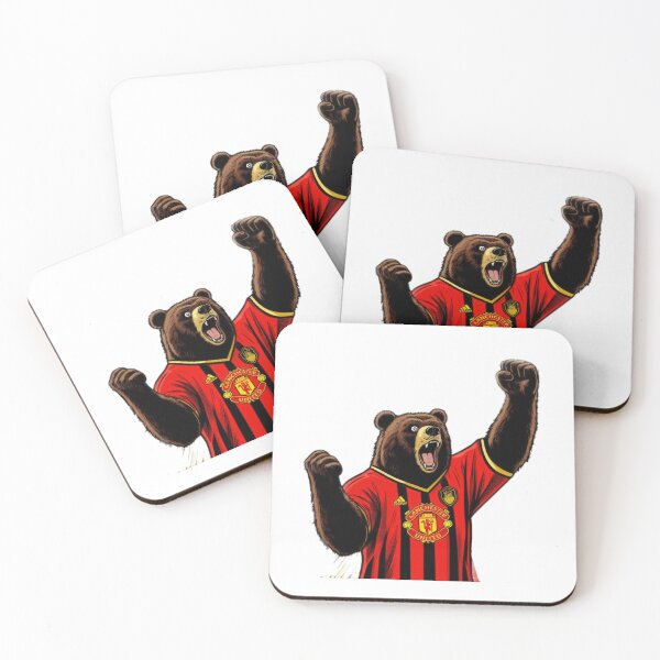 Item preview, football soccer bear fan ,Football Player ,soccer art,animal playing soccer designed and sold by Expressions-Sel.