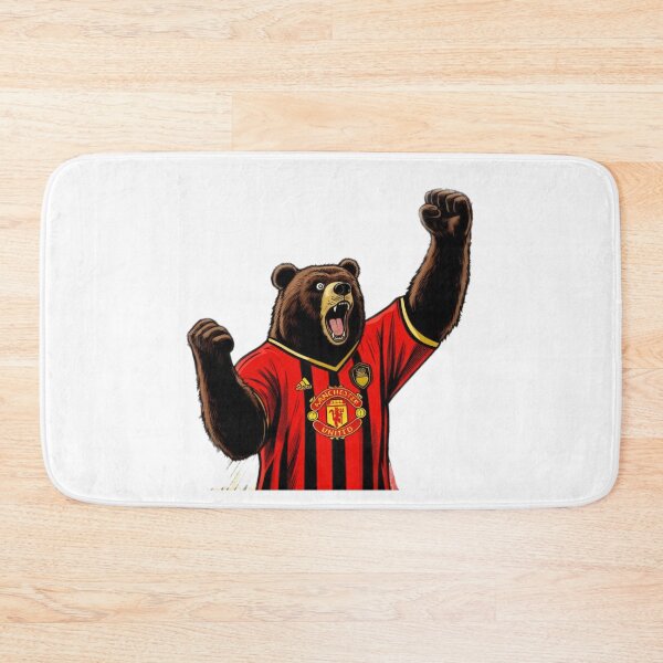Item preview, football soccer bear fan ,Football Player ,soccer art,animal playing soccer designed and sold by Expressions-Sel.