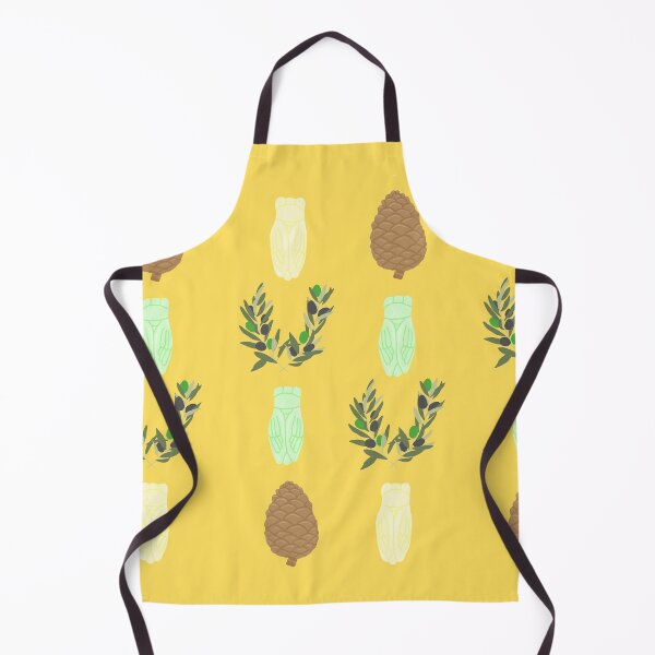 Item preview, Provençal motif with cicadas, olives and pines designed and sold by petiteToulon.