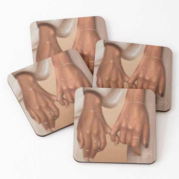 Item preview, sapphic hands painting designed and sold by anghsart.