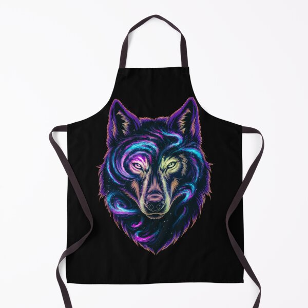 Item preview, Galaxy Wol's Head designed and sold by MadCatPrints.