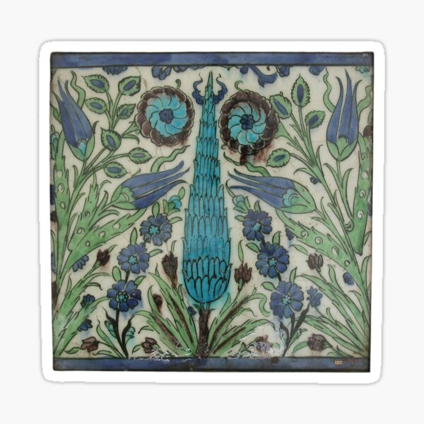 Item preview, Elegant Syrian Tile designed and sold by AnimaliaStar.