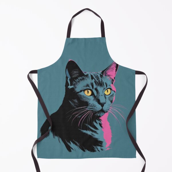 Item preview, Graphic Cat Design Illustration in the Light designed and sold by Erlin Rudho.