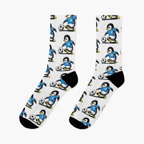 Item preview,  football soccer penguin with a football,Football Player ,soccer art,animal playing soccer designed and sold by Expressions-Sel.