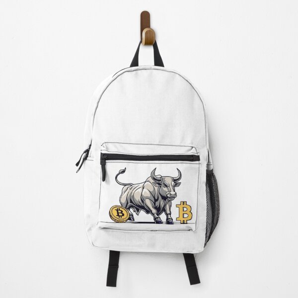 Item preview, Silver Bull Power – Bitcoin Dominance Art designed and sold by Crypto Threads.