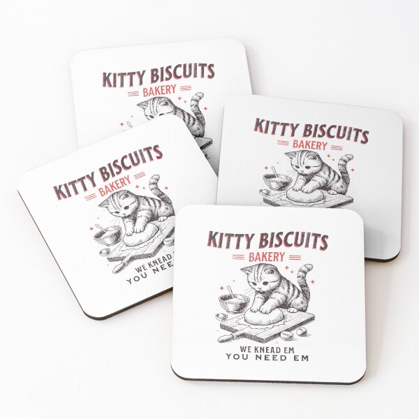 Item preview, Kitty Biscuits We Knead Em You Need Em designed and sold by Alluka Brand.