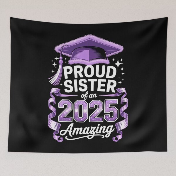 Item preview, Proud Sister Of The Graduate Party designed and sold by brynatshop.