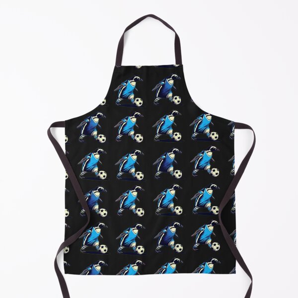 Item preview, football soccer penguins with a football pattern ,Football Player ,soccer art,animal playing soccer designed and sold by Expressions-Sel.
