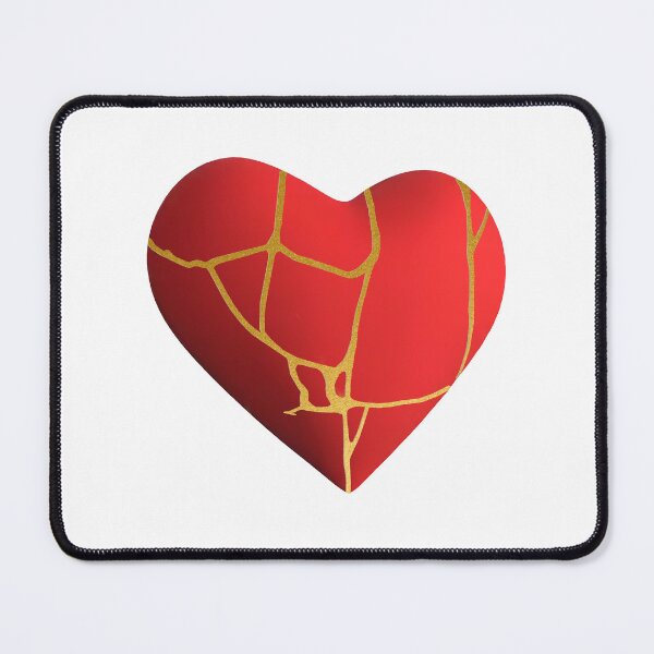 Item preview, Broken heart repaired with Kintsugi designed and sold by Made-by-Gus.