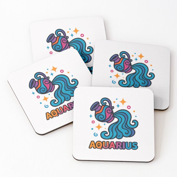 Item preview, Aquarius Zodiac Sign T-Shirt – Innovative & Unique Star Sign Design designed and sold by sifo2024.