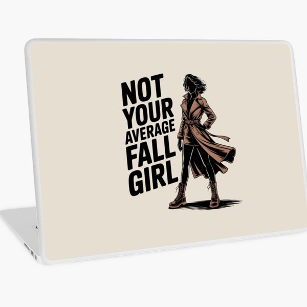 Item preview, Not Your Average Fall Girl - Bold Autumn Attitude Design designed and sold by Jollys-ArtShop.