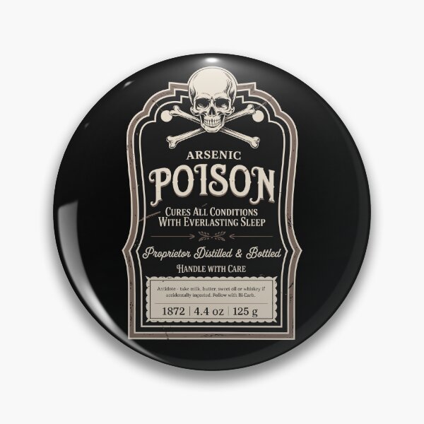 Item preview, Vintage Victorian Poison Apothecary Arsenic Label designed and sold by Angry Swan Designs.
