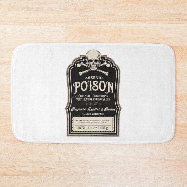 Item preview, Vintage Victorian Poison Apothecary Arsenic Label designed and sold by Angry Swan Designs.