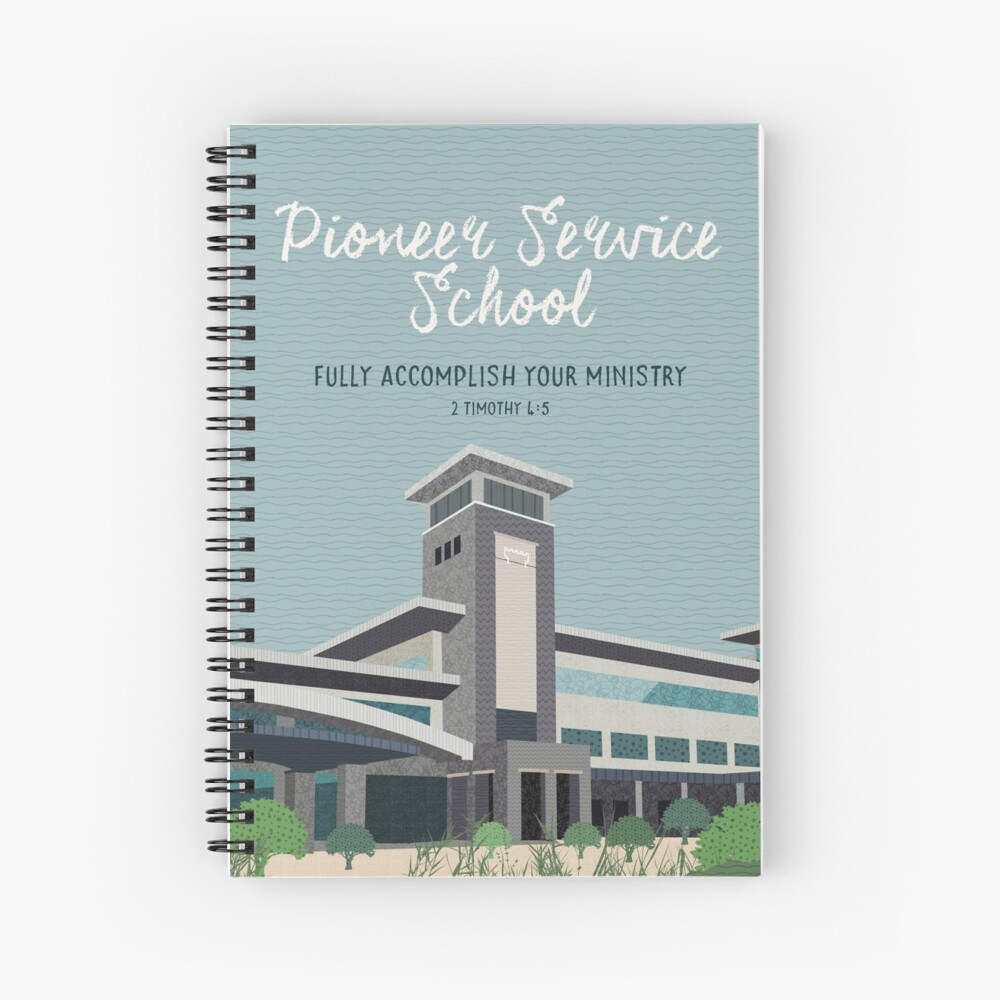 Pioneer Service School (Warwick) Spiral Notebook