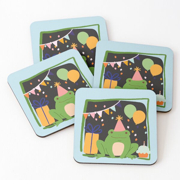 Item preview, Cute Frog Birthday designed and sold by AnulaArt.