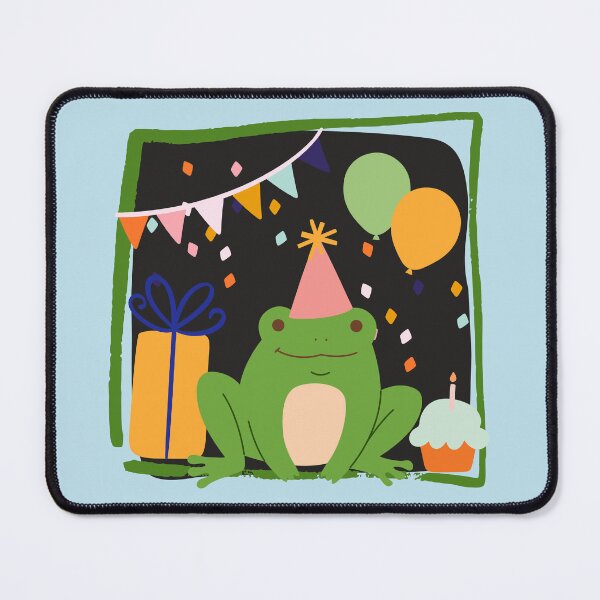 Item preview, Cute Frog Birthday designed and sold by AnulaArt.