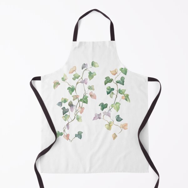 Item preview, Watercolor Ivy Leaves – Delicate Pastel Cutout Nature Art designed and sold by EmeraldeaDesign.