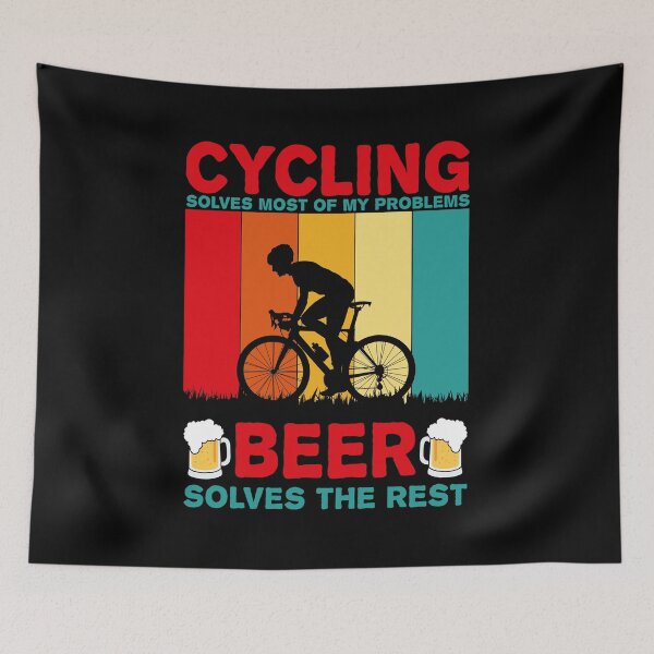 Item preview, BEER Solves The Rest designed and sold by UA-Shirts.