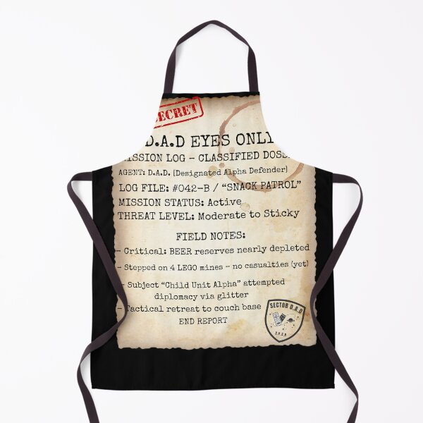 Item preview, FATHERS DAY ,MISSION LOG: DAD – Sci-Fi Fatherhood Report T-Shirt designed and sold by DravensApparel.