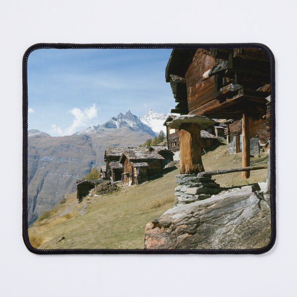 Item preview, Swiss mountain village in Valais with a view of the Matterhorn designed and sold by Made-by-Gus.