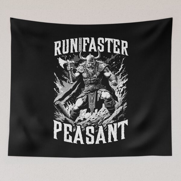 Item preview, Funny Viking Warrior Axe Run Faster Peasant Norse Raider designed and sold by GrandeDuc.