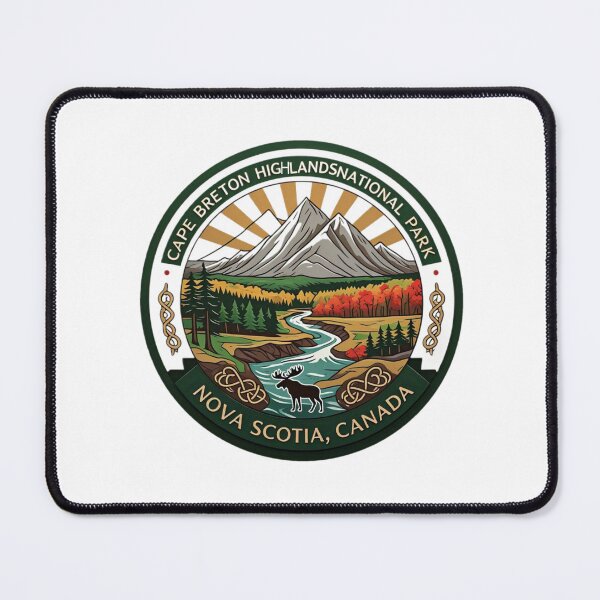 Item preview, Cape Breton Highlands National Park Logo Nova Scotia, Canada designed and sold by Beluga Cat.