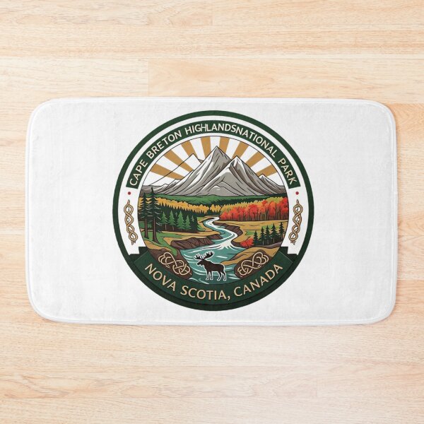 Item preview, Cape Breton Highlands National Park Logo Nova Scotia, Canada designed and sold by Beluga Cat.