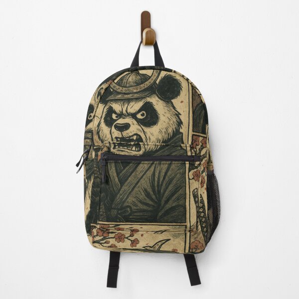 Item preview, A fierce panda samurai designed and sold by Drawings Project.
