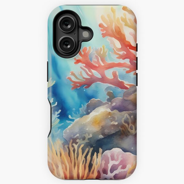 Vista previa del artículo con la obra «Mundo submarino colorido», diseñado y vendido por BookCovered.