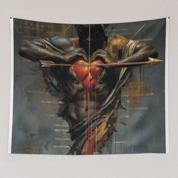Item preview, Crosshairs of the Heart designed and sold by SurrealeyeSEA.