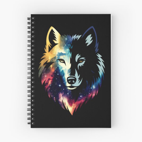Item preview, Galaxy Wolf's Head designed and sold by MadCatPrints.