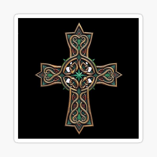 Item preview, Celtic style cross designed and sold by TheDarkVault.