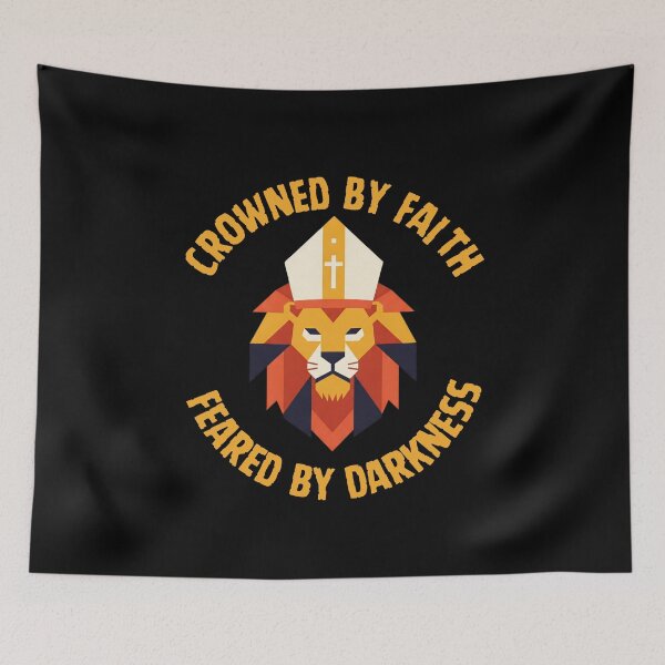 Item preview, Crowned by Faith – The Papal leo | EgyApe Design designed and sold by egyape ⭐⭐⭐⭐⭐.