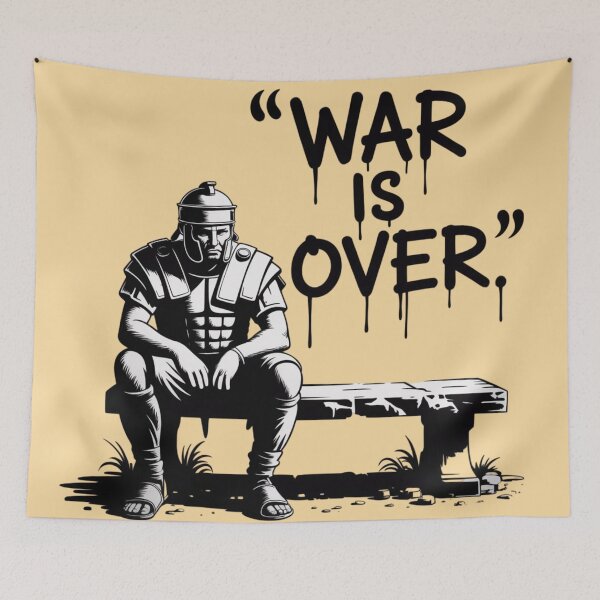 Item preview, Banksy Warrior - War is Over designed and sold by 123ks.