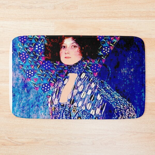 Item preview,  BARONESS ELIZABETH in Blue : Gustav Klimt 1914 Painting Print designed and sold by posterbobs.