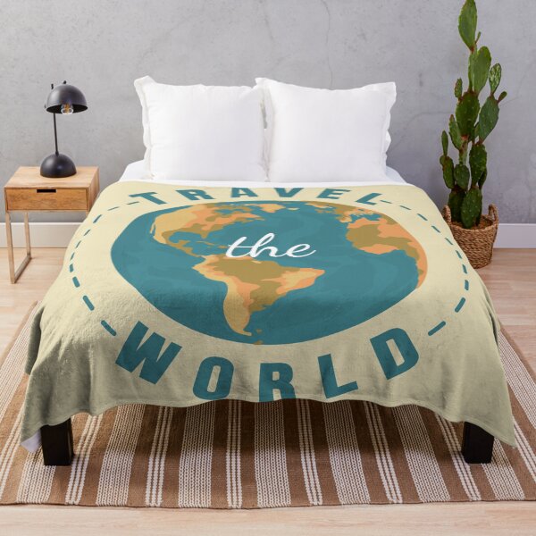 Item preview, Travel the world Retro Earth designed and sold by Art-of-Rory.