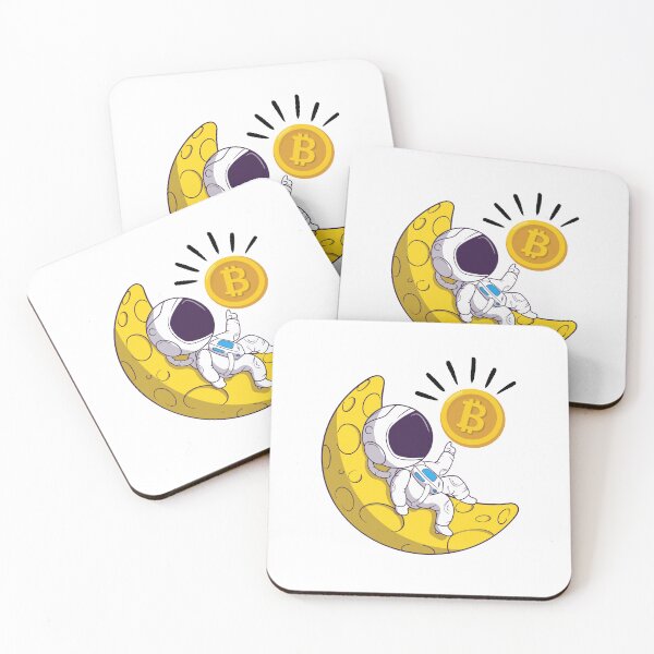 Item preview, BITCOIN TO THE MOON designed and sold by infinitearte.