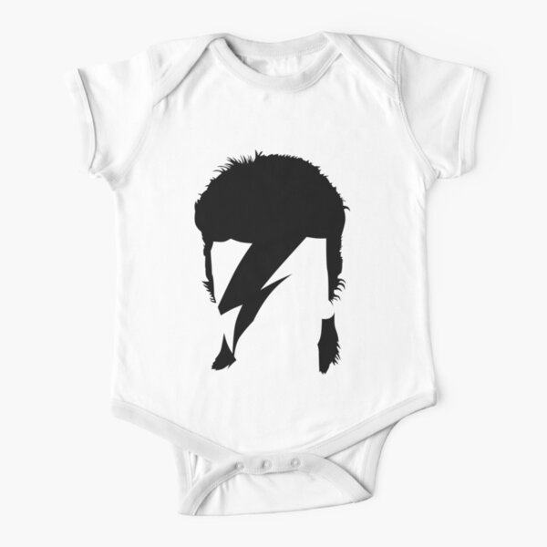 David Bowie Short Sleeve Baby One-Piece