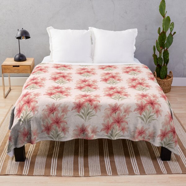 Item preview, Watercolor Stargazer lily designed and sold by Loavesofcats.