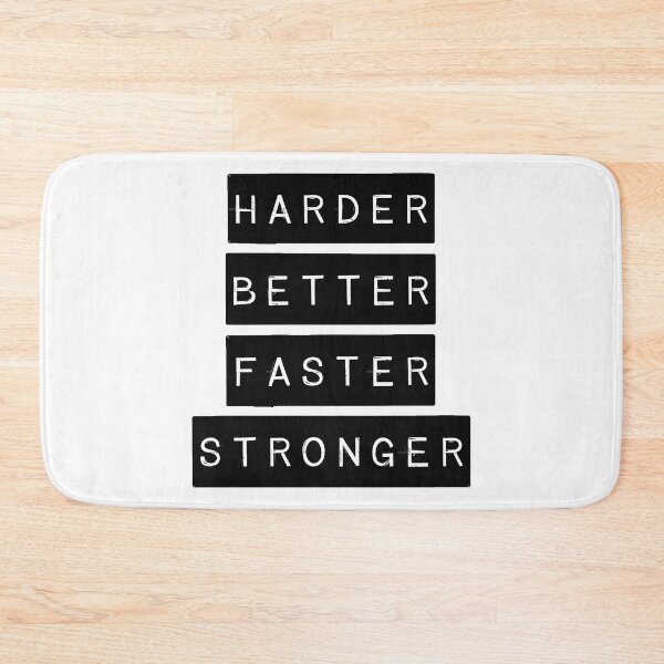 Item preview, Harder Better Faster Stronger designed and sold by Angry Swan Designs.
