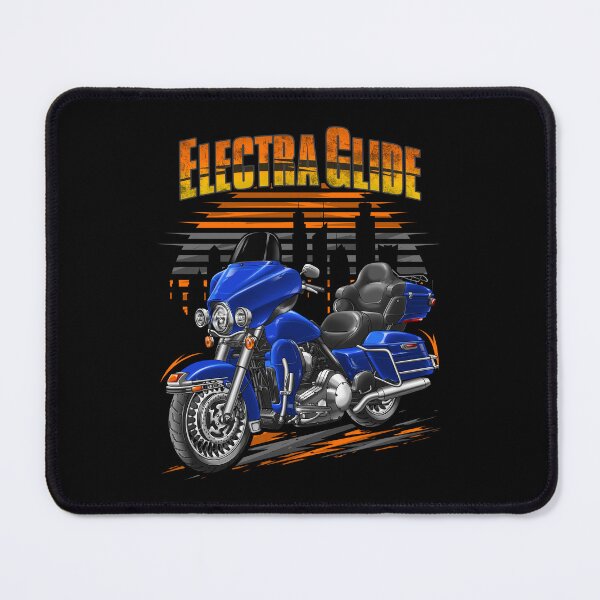 Item preview, Motorcycle Electra Glide Ultra Classic FLHTCU & FLHTCUI 2009-2010 (Flame Blue Pearl) for Motorcycle Riders designed and sold by MotoApparelHub.
