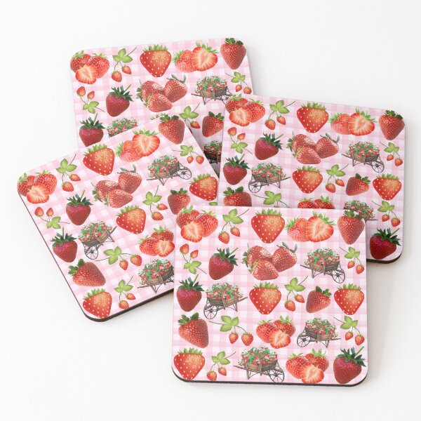 Item preview, Strawberry Patch Pattern designed and sold by DigitalShoppeIL.