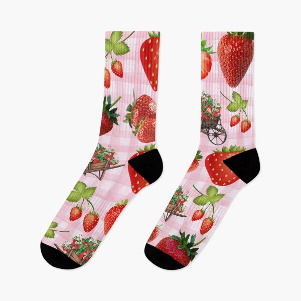 Item preview, Strawberry Patch Pattern designed and sold by DigitalShoppeIL.