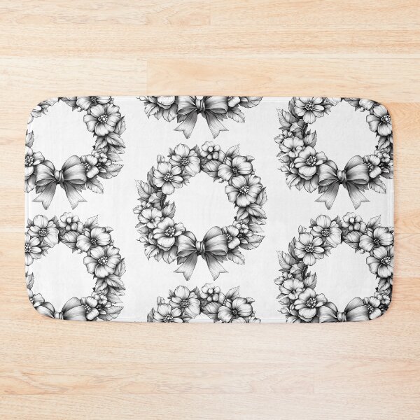 Item preview, Floral wreath designed and sold by MendaciousMina.
