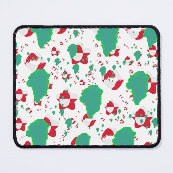 Item preview, Greenland Montage With Country Shape Stars And Flag Overlays, Groenland Montage avec forme de pays Etoiles et drapeaux, Groenlandia Montaje con forma de país Sobreimpresiones de estrellas y bandera designed and sold by TheIconSmith.