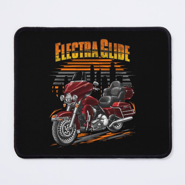 Item preview, Motorcycle Electra Glide Ultra Classic FLHTCU & FLHTCUI 2010 (Red Hot Sunglo) for Motorcycle Riders designed and sold by MotoApparelHub.