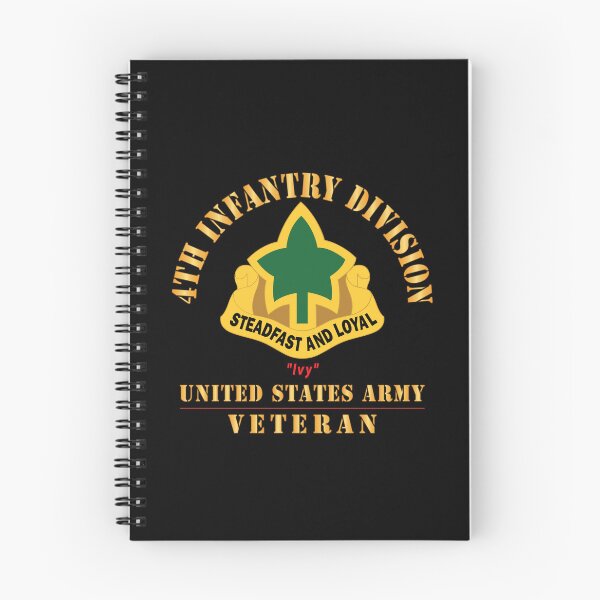 Item preview, Army - DUI - 4th Infantry Division - Ivy - US Army Veteran X 300 designed and sold by Military Insignia Products.