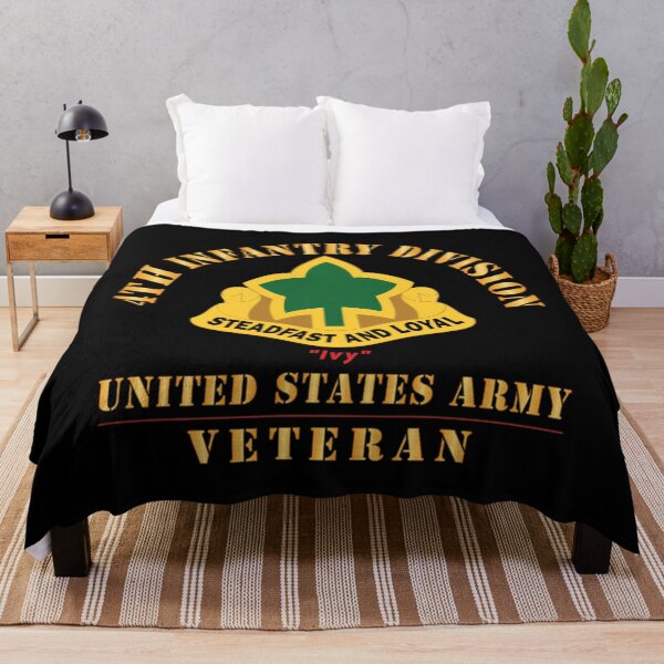 Artikelvorschau, Armee - DUI - 4. Infanteriedivision - Ivy - US Army Veteran X 300 entworfen und verkauft von Military Insignia Products.