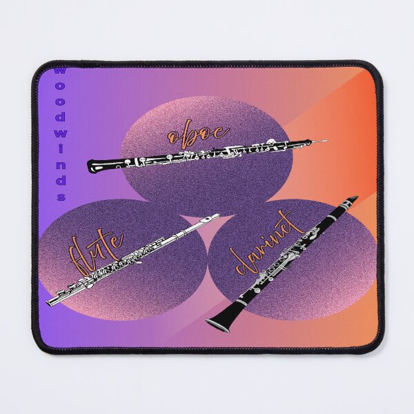 Item preview, Woodwind Musical Instruments Graphic designed and sold by BrightrDayMusicArt.